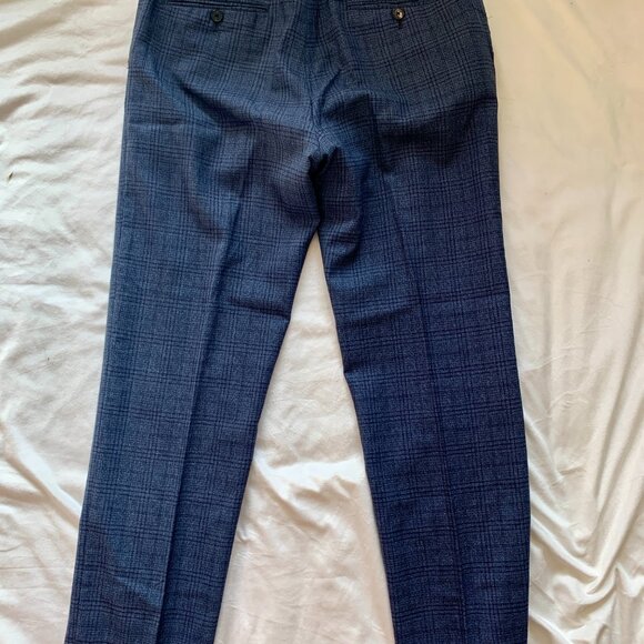 REISS 3-PIECE CHECK SUIT - Picture 2 of 10